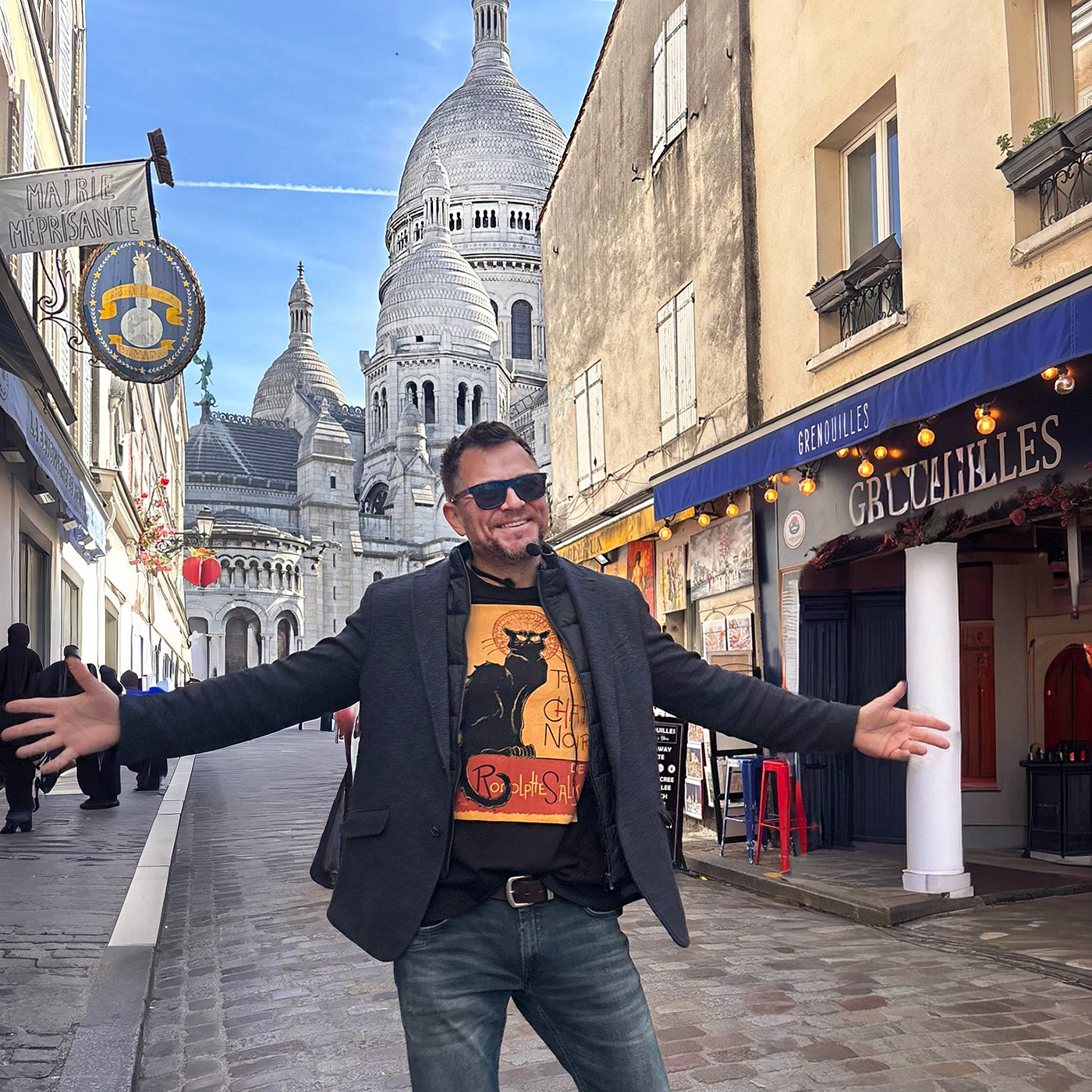 prywatny przewodnik po Paryżu Montmartre Sacré Coeur Carnet de Paris